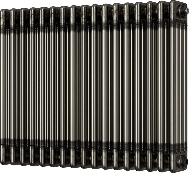 Alpha - Raw Metal Column Radiator H600mm x W768mm 4 Column