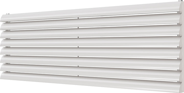 Scalloway - White Horizontal Radiator H475mm x W1600mm Single Panel