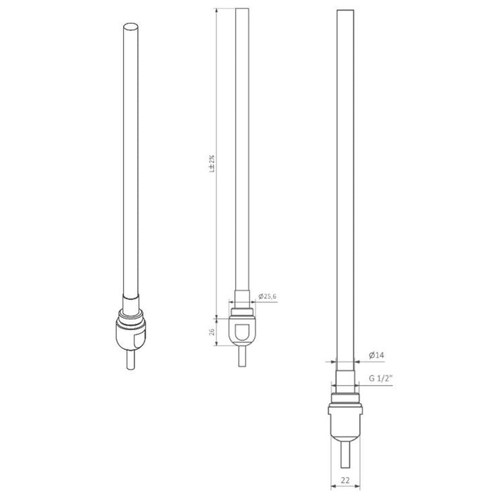 SIM - Electric Element 1000w Standard