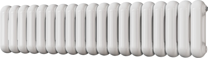 Sherwood - White Round Top Column Radiator H300mm x W1340mm 2 Column