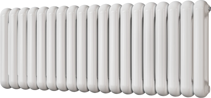 Sherwood - White Round Top Column Radiator H500mm x W1340mm 2 Column