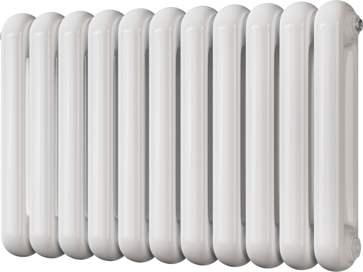 Sherwood - White Round Top Column Radiator H500mm x W785mm 2 Column