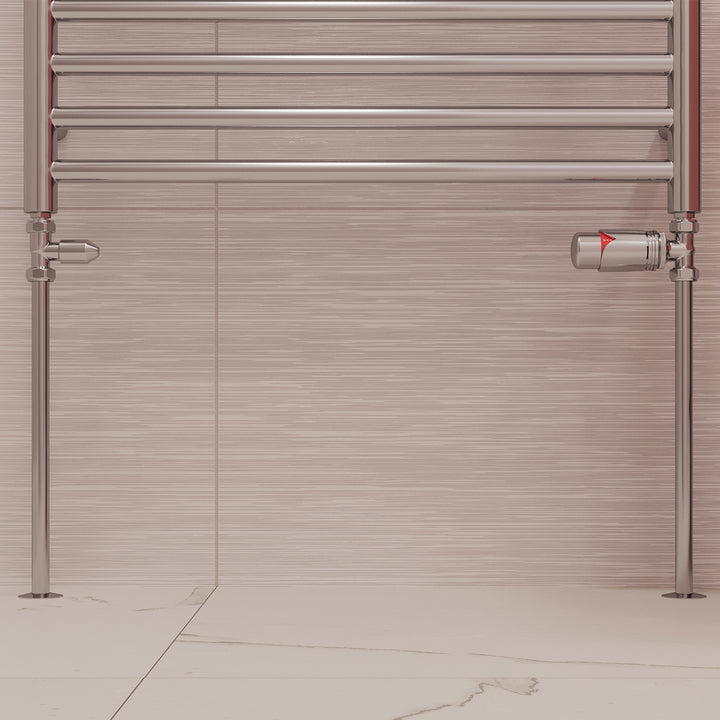 Talus - Chrome Polished Pipe Covers 300mm