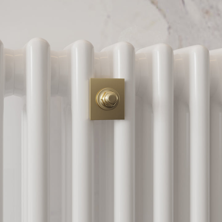 Talus - Polished Brass Radiator Wall Stay