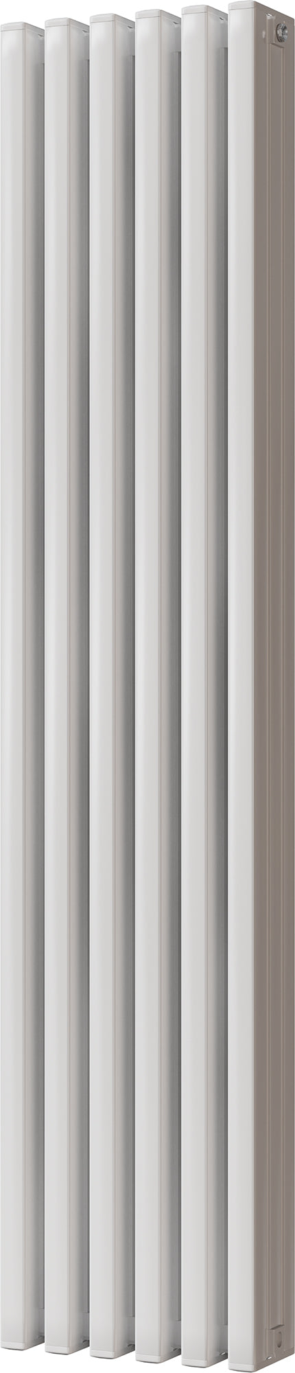 Temple - White Vertical Square Tube Column Radiator H1800mm x W390mm