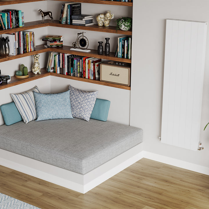 Thetford - White Vertical Radiator Double Panel H1800mm x W560mm Smooth