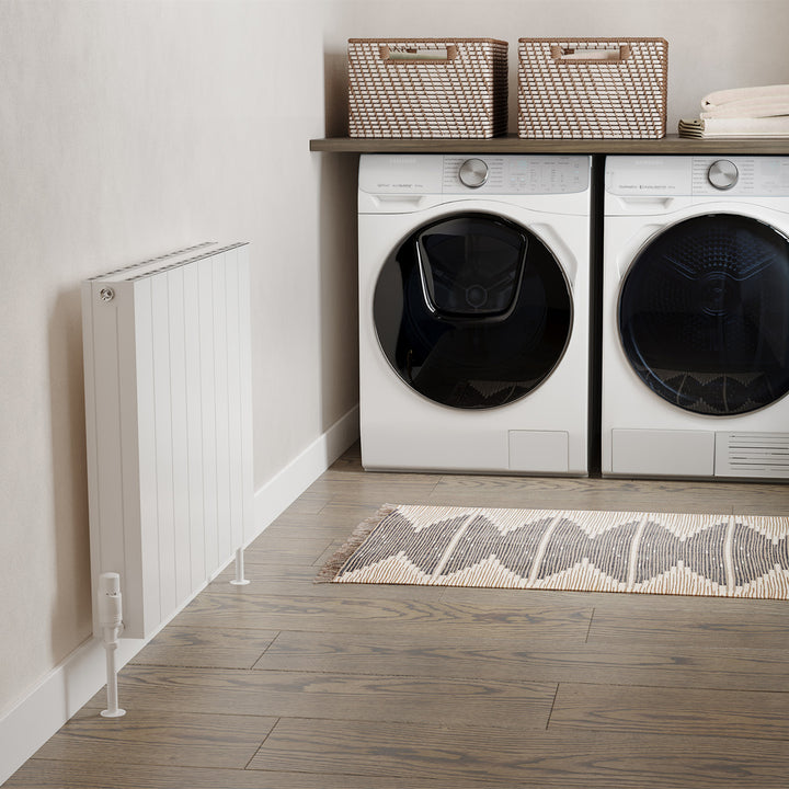 Thetford - White Horizontal Radiator Double Panel H600mm x W748mm Smooth