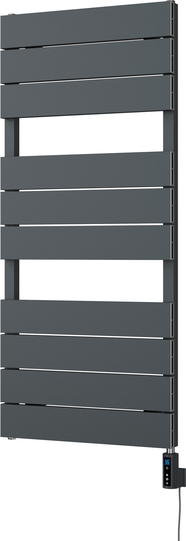Thetford - Anthracite Electric Towel Rail H1150mm x W500mm 600w Thermostatic WIFI