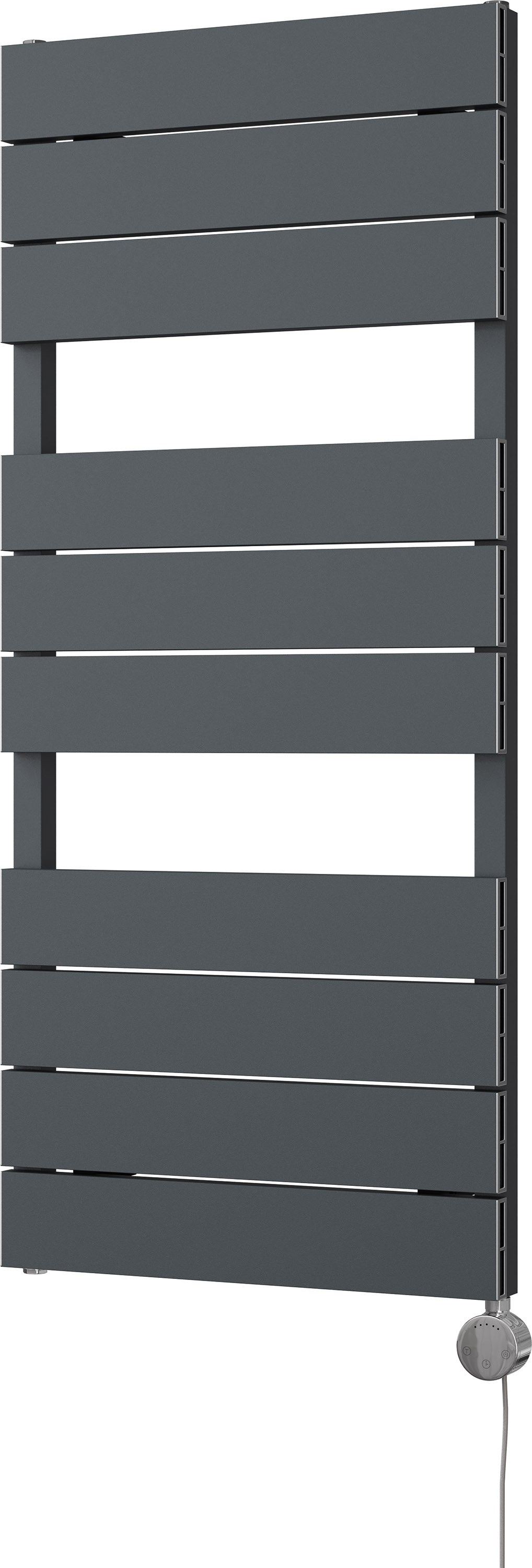 Thetford - Anthracite Electric Towel Rail H1150mm x W500mm 600w Thermostatic