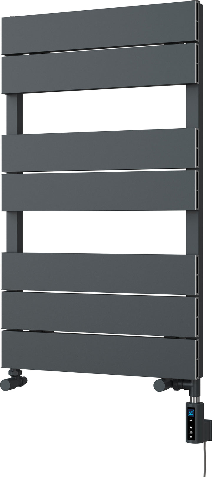 Thetford - Anthracite Dual Fuel Towel Rail H850mm x W500mm Thermostatic WIFI