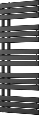 Tristan - Black Towel Radiator - H1292mm x W500mm