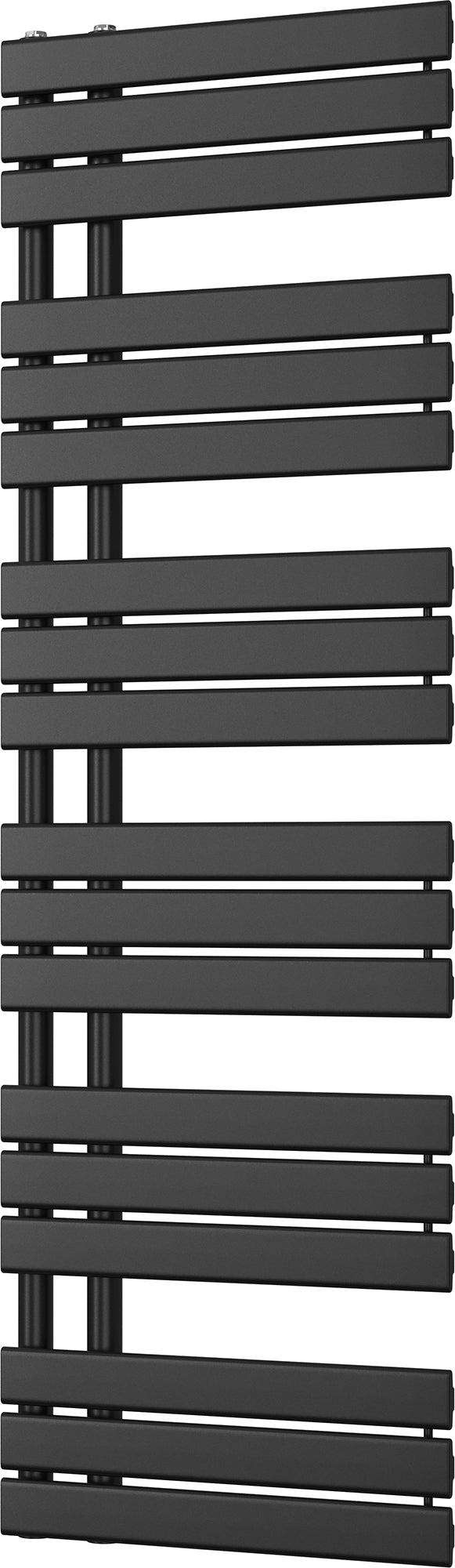 Tristan - Black Towel Radiator - H1564mm x W500mm