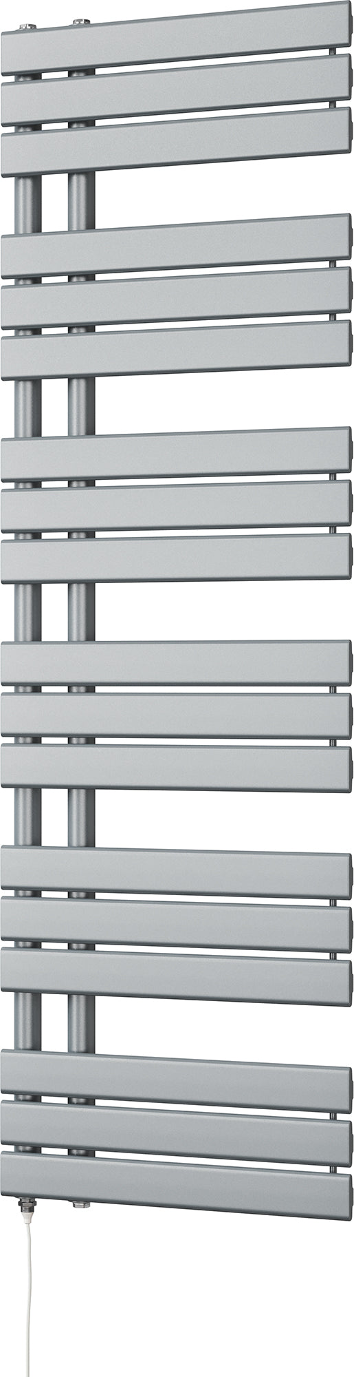 Tristan - Silver Electric Towel Rail H1564mm x W500mm 600w Standard