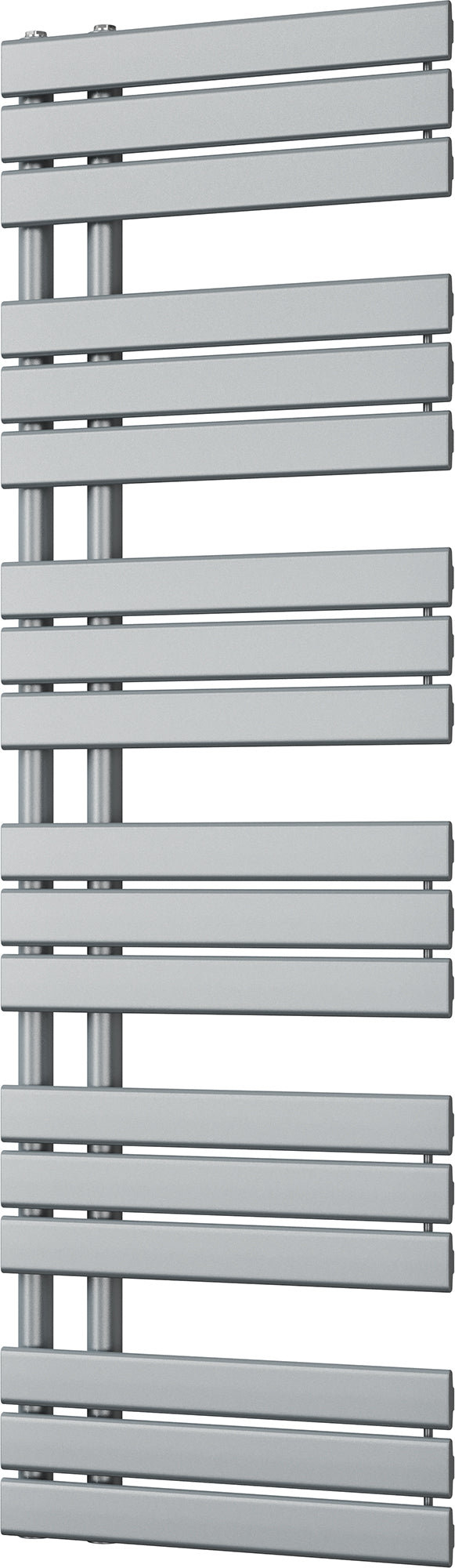 Tristan - Silver Towel Radiator - H1564mm x W500mm