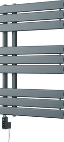 Tristan - Anthracite Electric Towel Rail H816mm x W500mm 300w Thermostatic WIFI