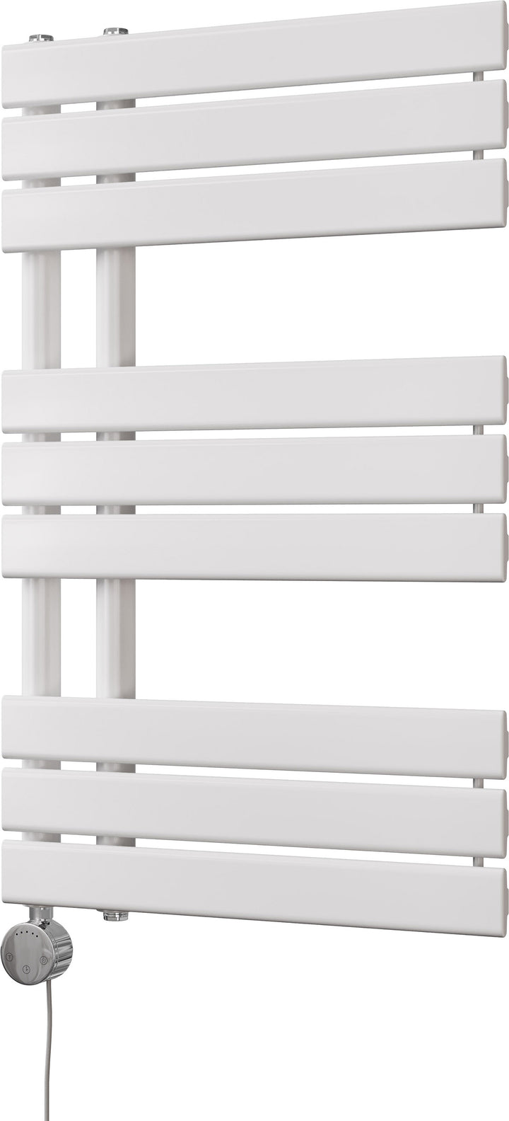 Tristan - White Electric Towel Rail H816mm x W500mm 400w Thermostatic