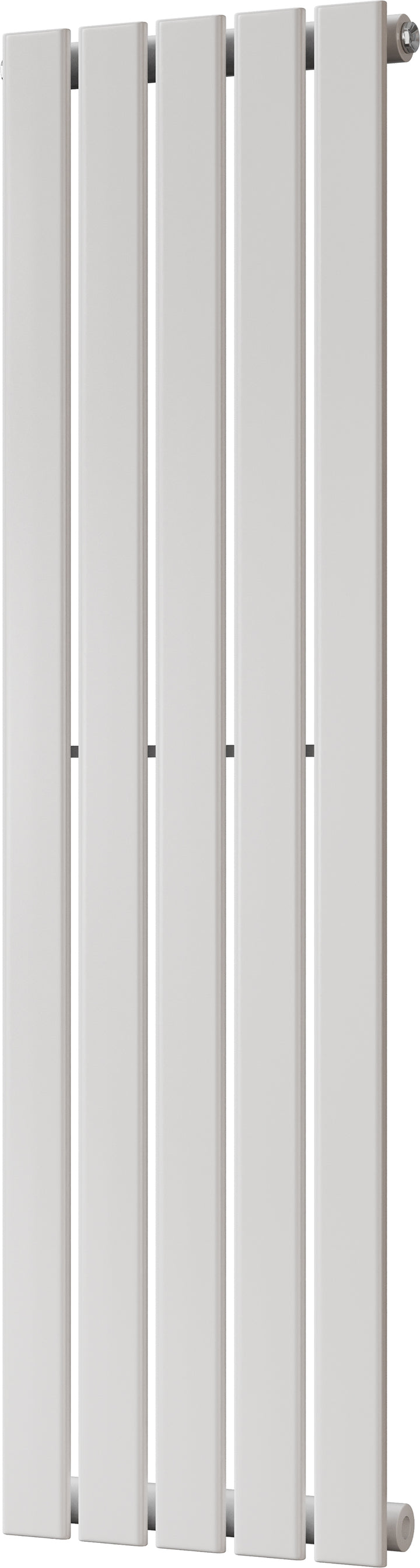 Typhoon - White Vertical Radiator H1200mm x W340mm Single Panel