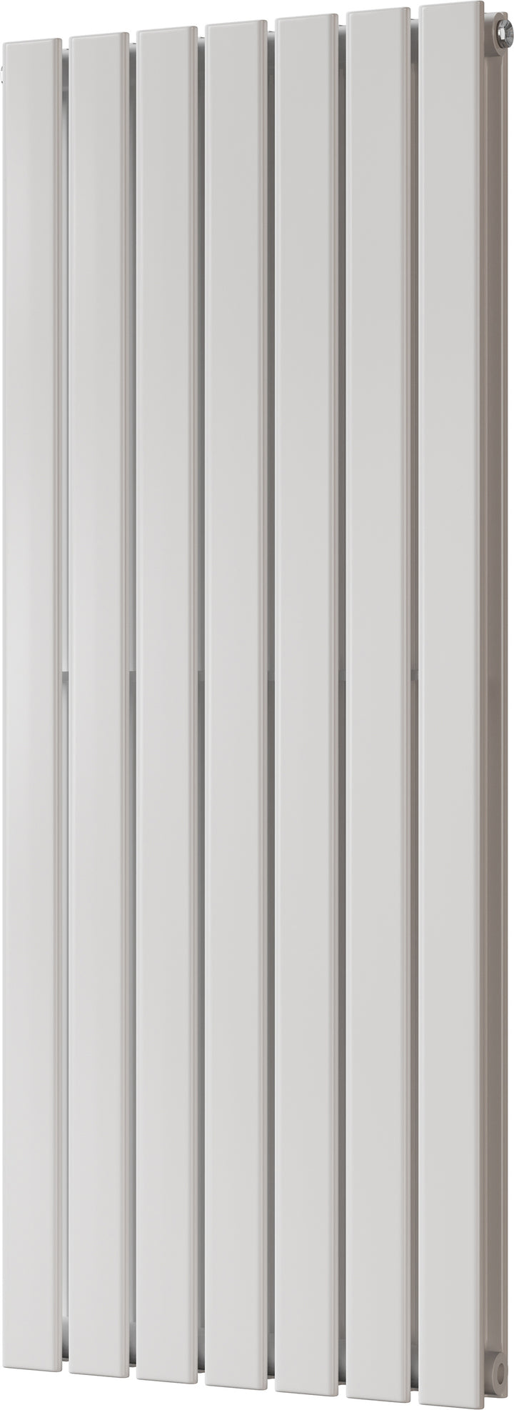 Typhoon - White Vertical Radiator H1200mm x W476mm Double Panel