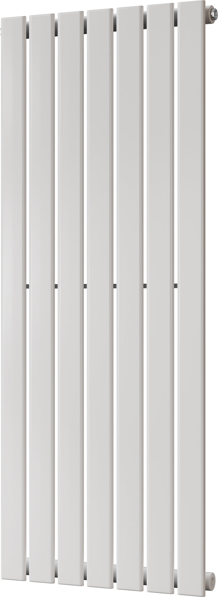 Typhoon - White Vertical Radiator H1200mm x W476mm Single Panel