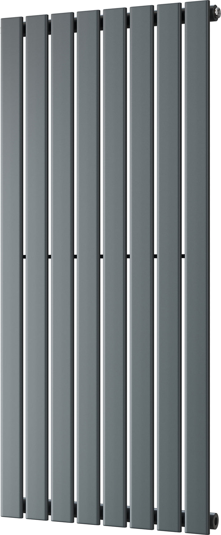 Typhoon - Anthracite Vertical Radiator H1200mm x W544mm Single Panel