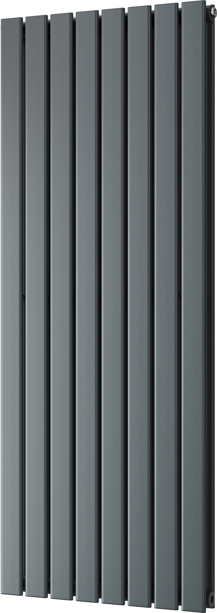 Typhoon - Anthracite Vertical Radiator H1400mm x W544mm Double Panel