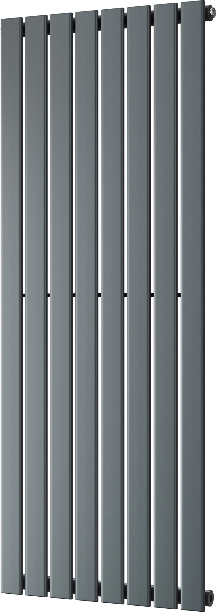 Typhoon - Anthracite Vertical Radiator H1400mm x W544mm Single Panel