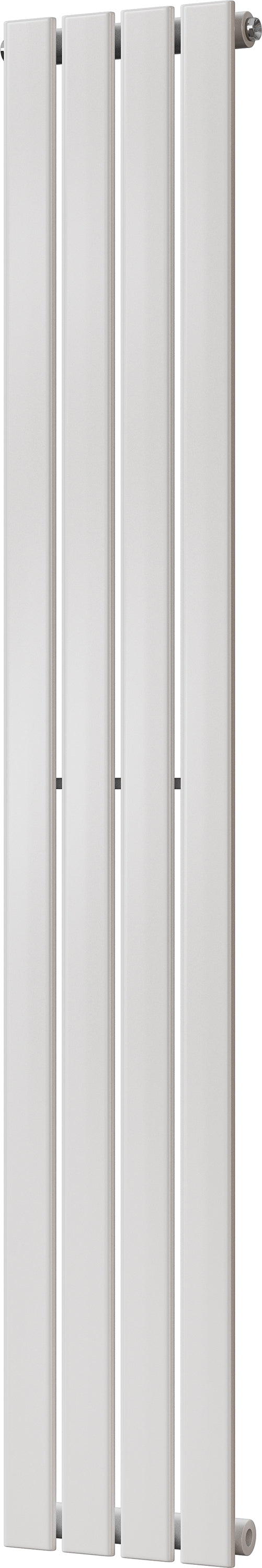 Typhoon - White Vertical Radiator H1600mm x W272mm Single Panel