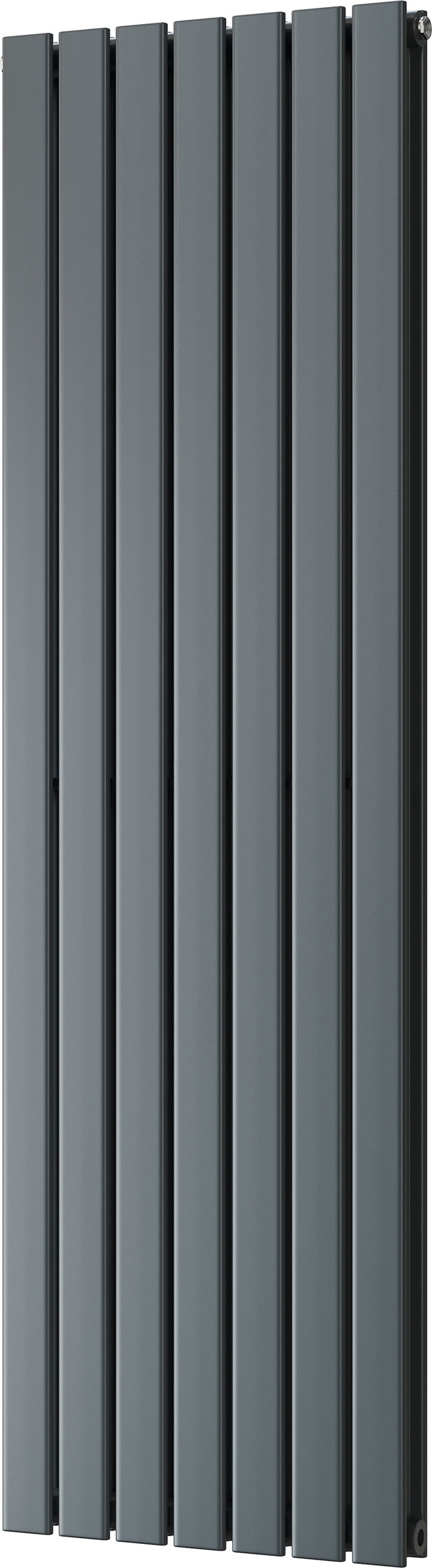 Typhoon - Anthracite Vertical Radiator H1600mm x W476mm Double Panel