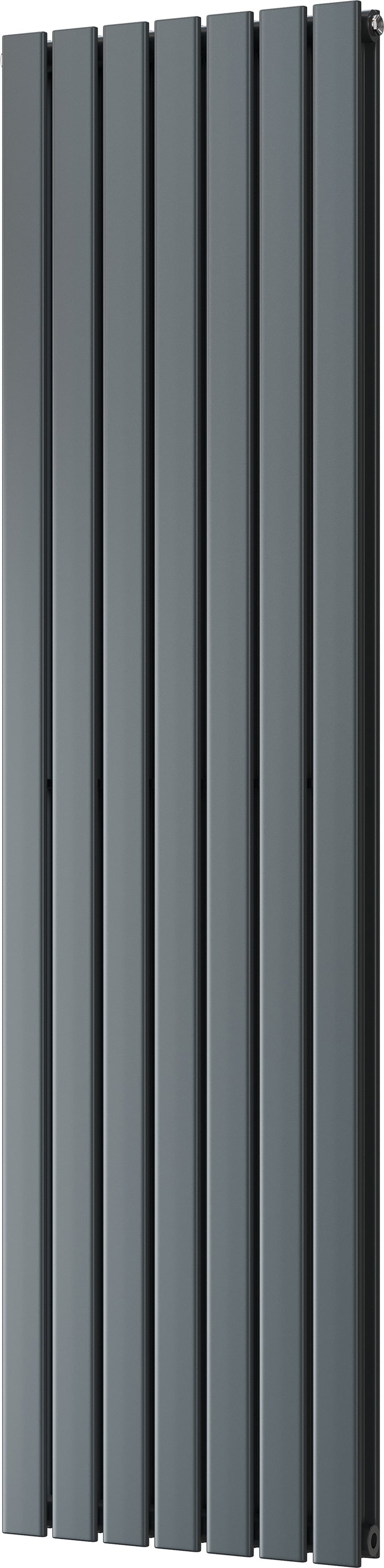 Typhoon - Anthracite Vertical Radiator H1800mm x W476mm Double Panel