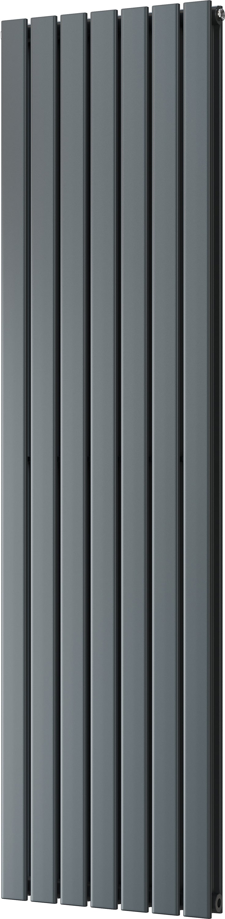 Typhoon - Anthracite Vertical Radiator H1800mm x W476mm Double Panel