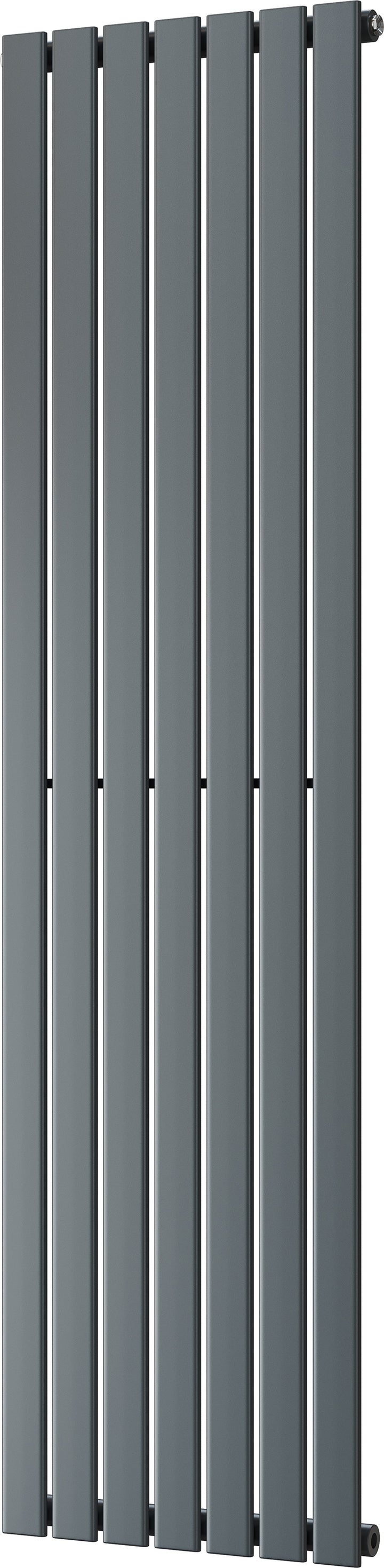 Typhoon - Anthracite Vertical Radiator H1800mm x W476mm Single Panel