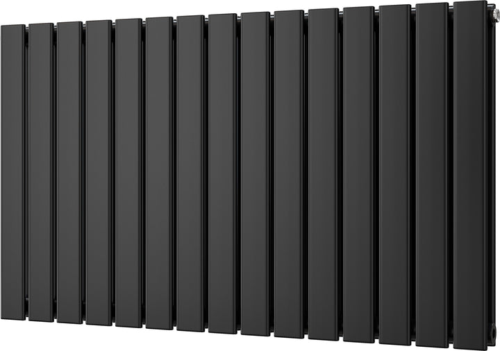 Typhoon - Black Horizontal Radiator H600mm x W1020mm Double Panel