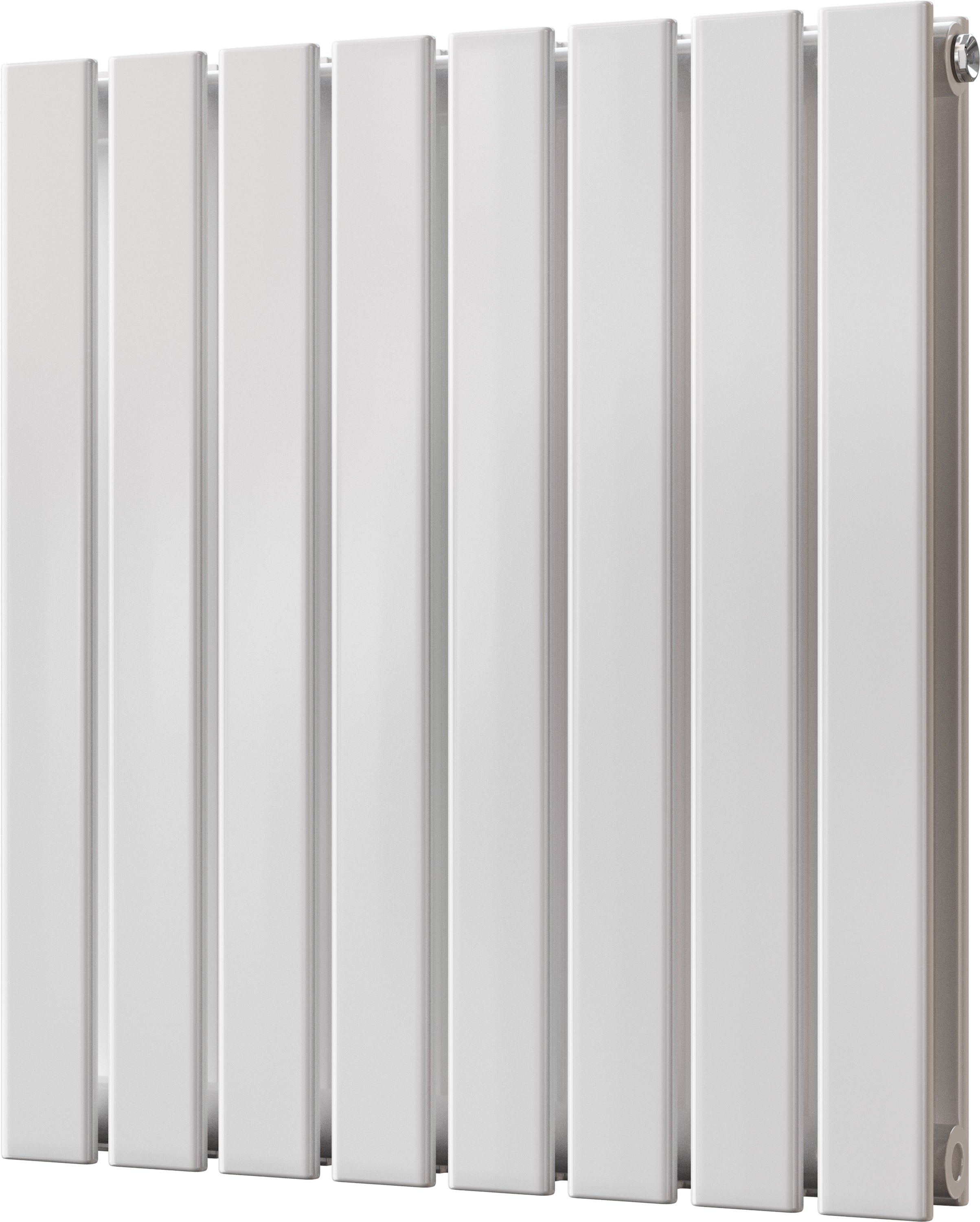 Typhoon - White Horizontal Radiator H600mm x W544mm Double Panel