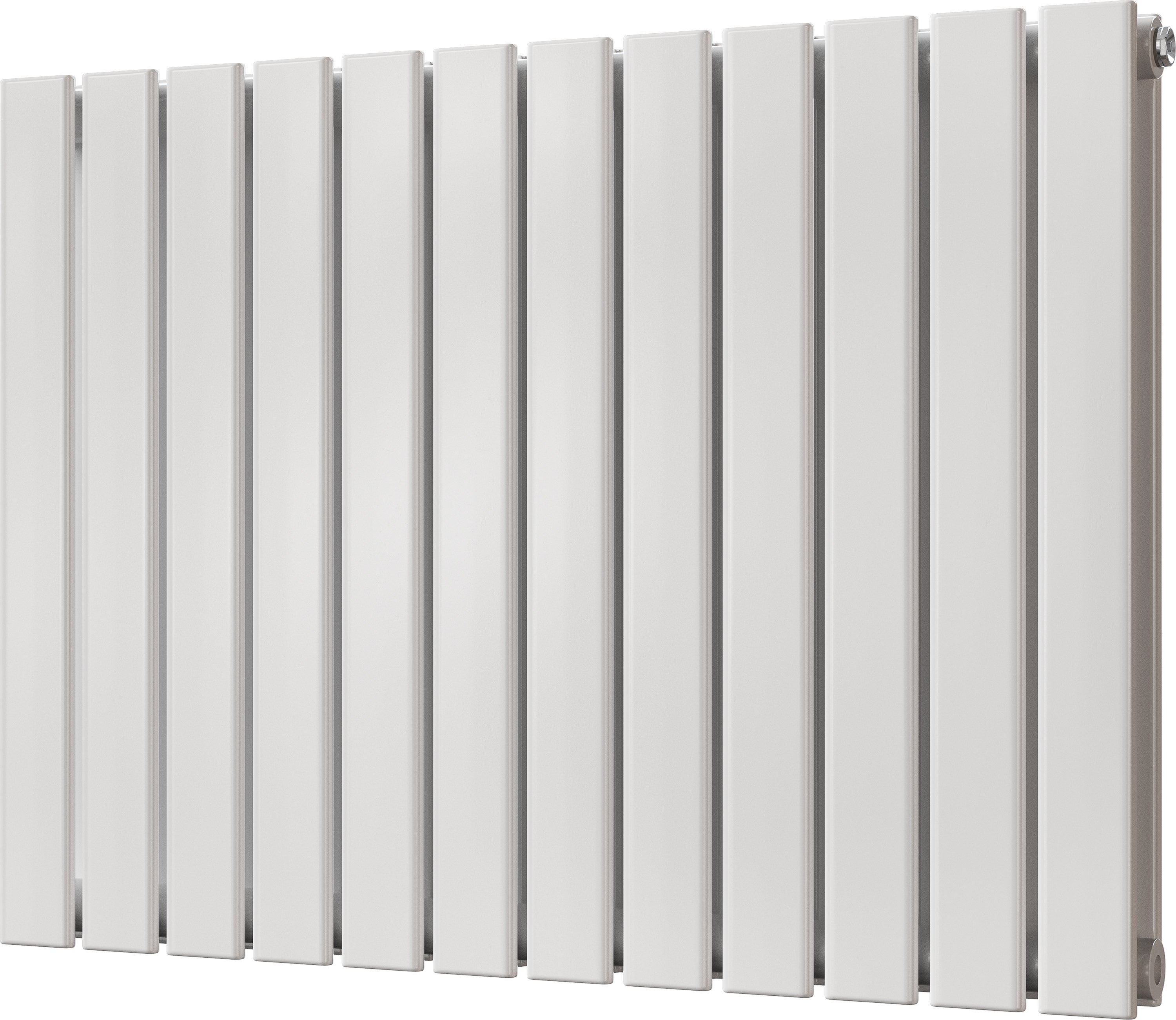 Typhoon - White Horizontal Radiator H600mm x W816mm Double Panel