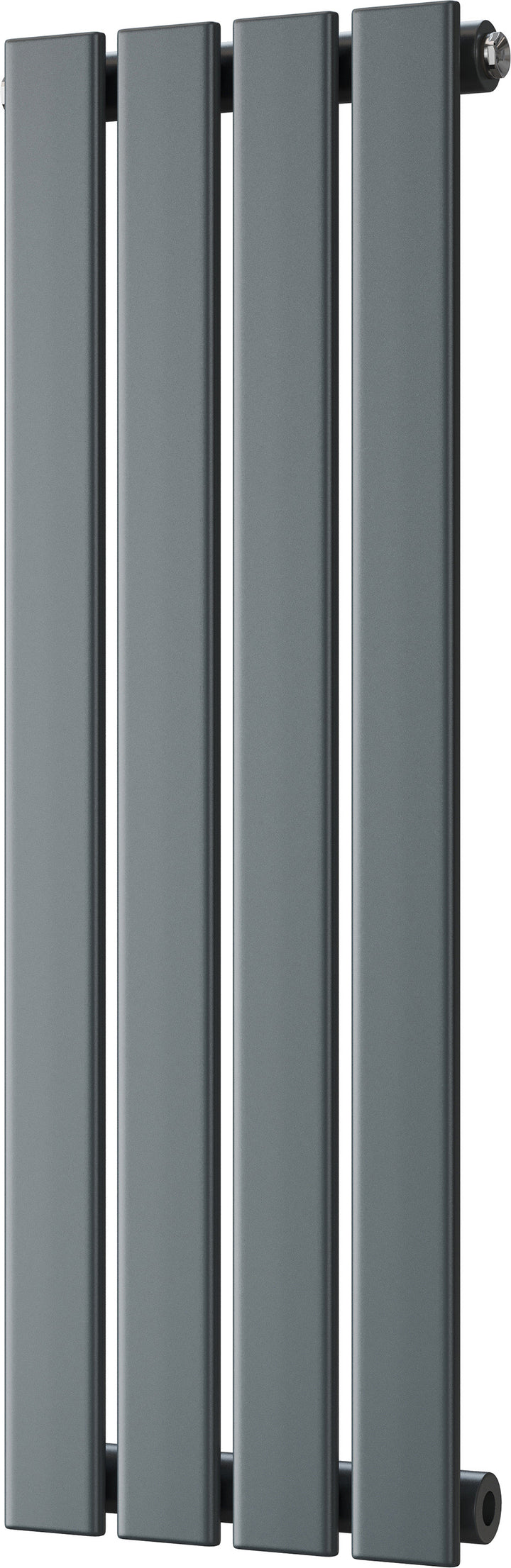 Typhoon - Anthracite Designer Radiator H800mm x W272mm Single Panel