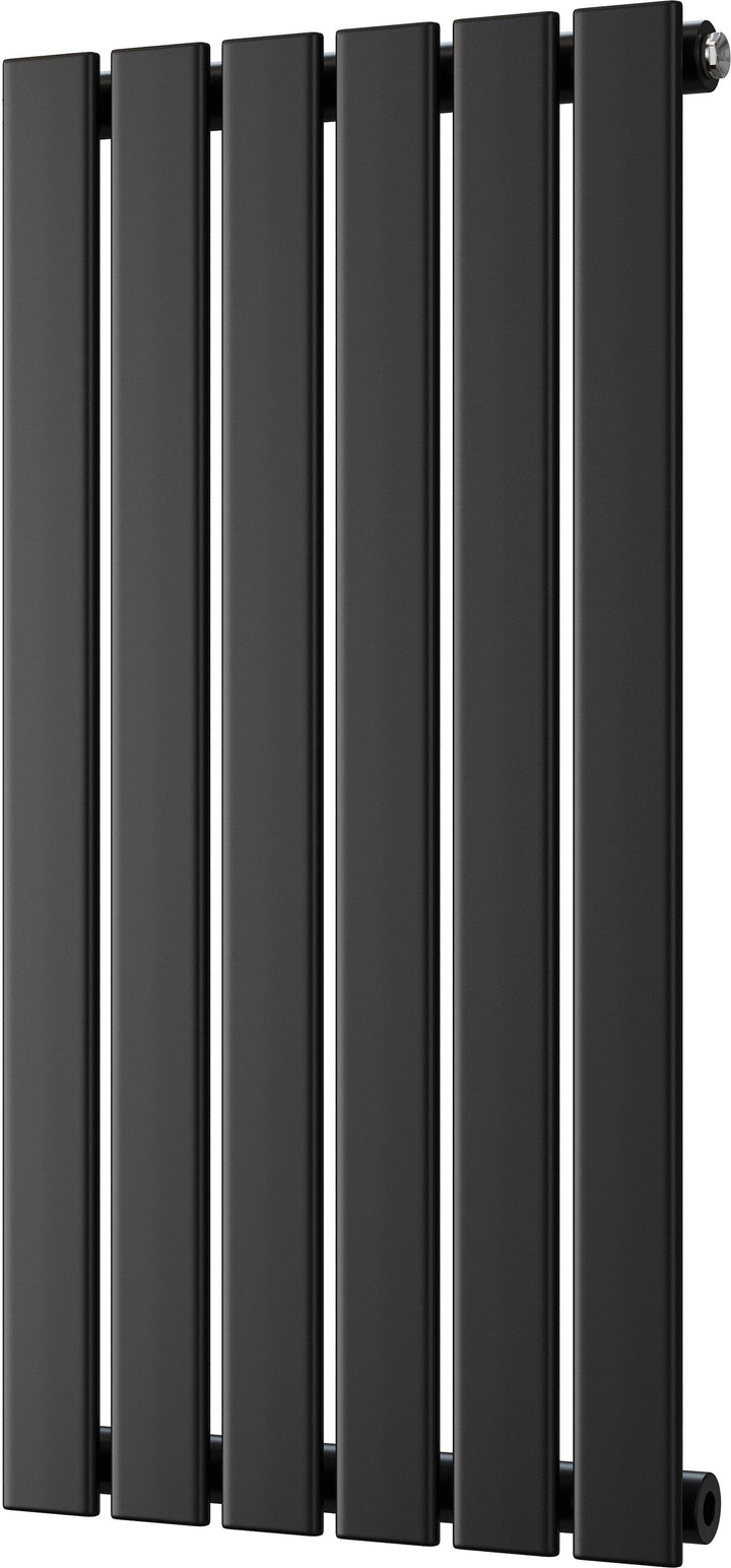 Typhoon - Black Designer Radiator H800mm x W408mm Single Panel