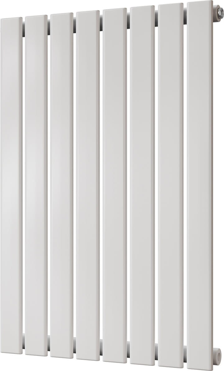 Typhoon - White Designer Radiator H800mm x W544mm Single Panel - Feet Included