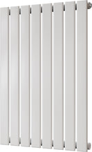 Typhoon - White Designer Radiator H800mm x W544mm Single Panel - Feet Included