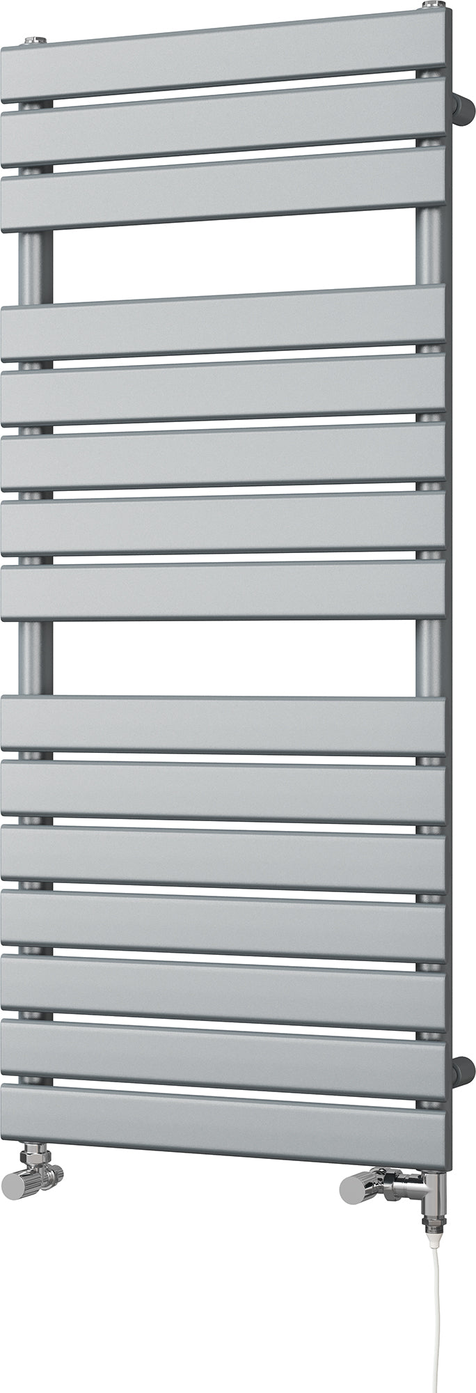 Typhoon - Silver Dual Fuel Towel Rail H1156mm x W500mm Standard