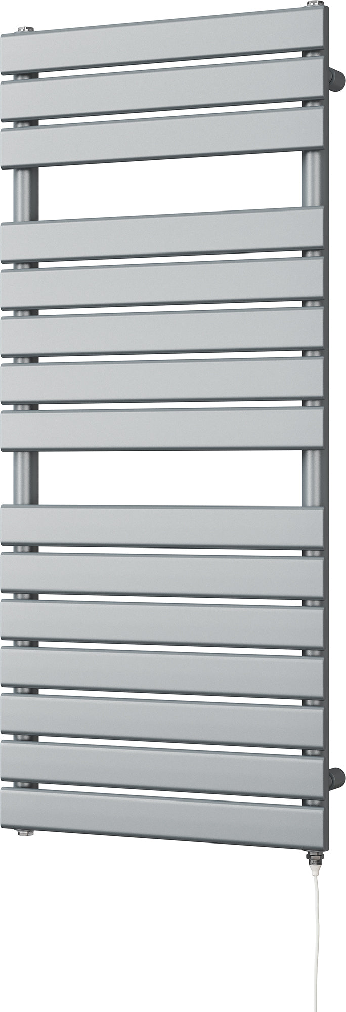 Typhoon - Silver Electric Towel Rail H1156mm x W500mm 600w Standard