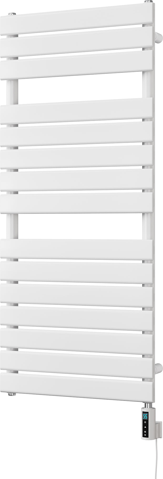 Typhoon - White Electric Towel Rail H1156mm x W500mm 600w Thermostatic WIFI