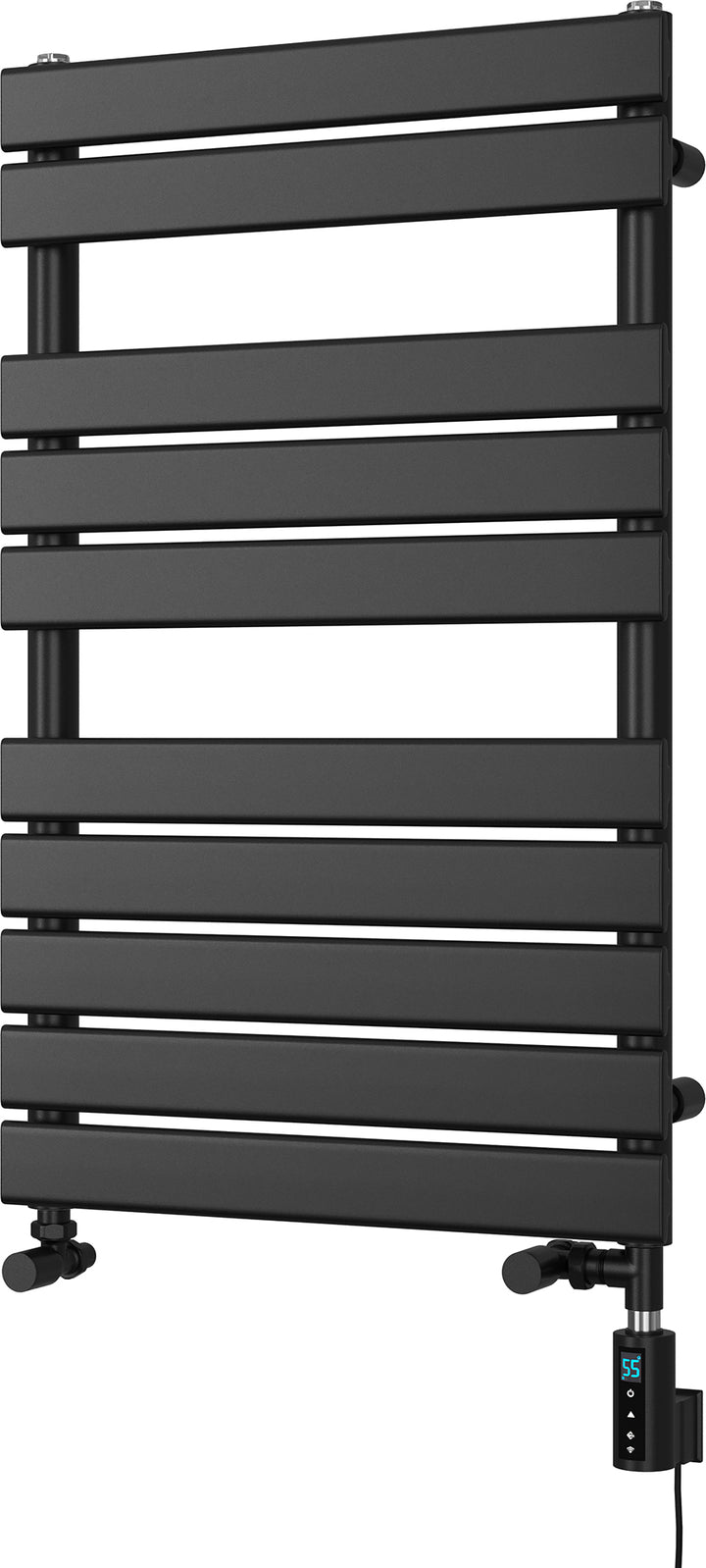 Typhoon - Black Dual Fuel Towel Rail H816mm x W500mm Thermostatic WIFI