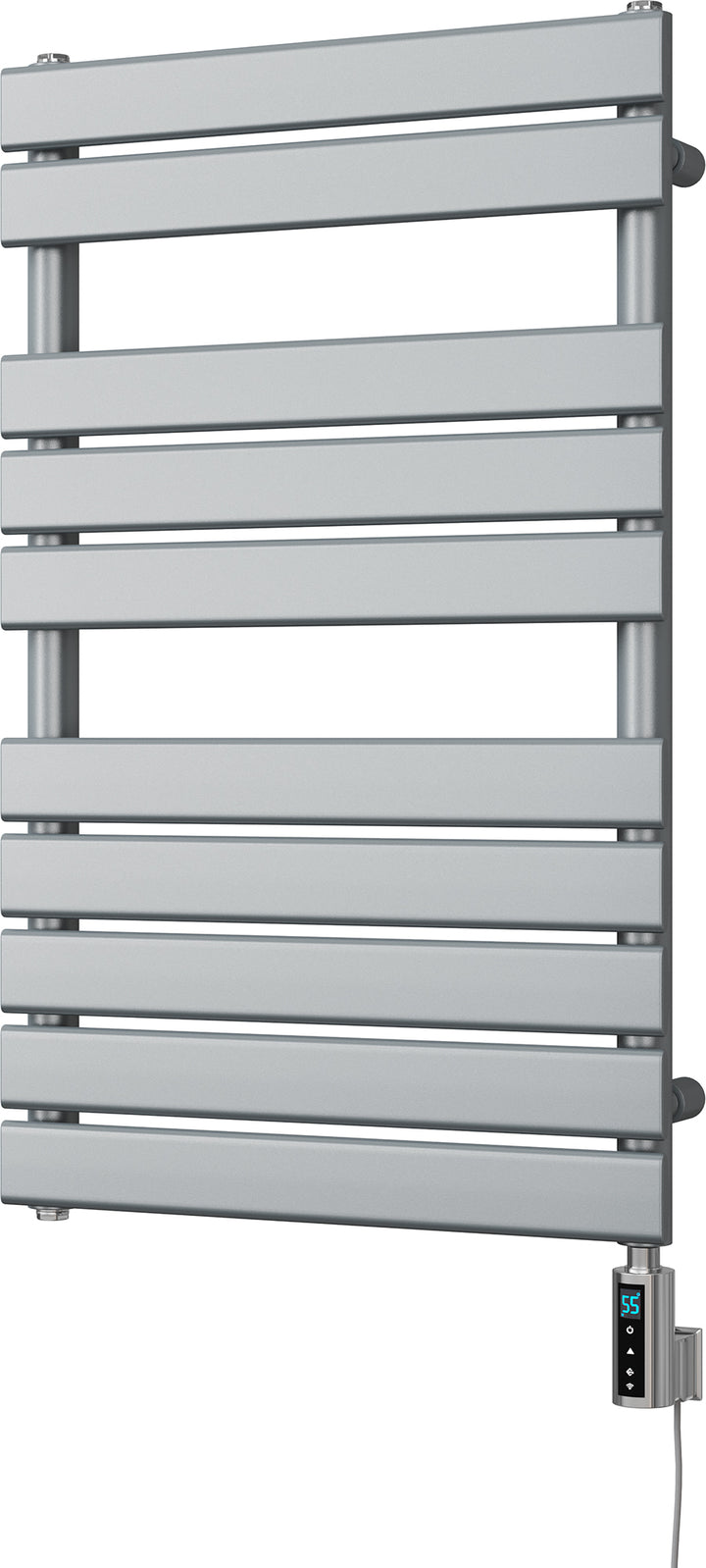 Typhoon - Silver Electric Towel Rail H816mm x W500mm 300w Thermostatic WIFI