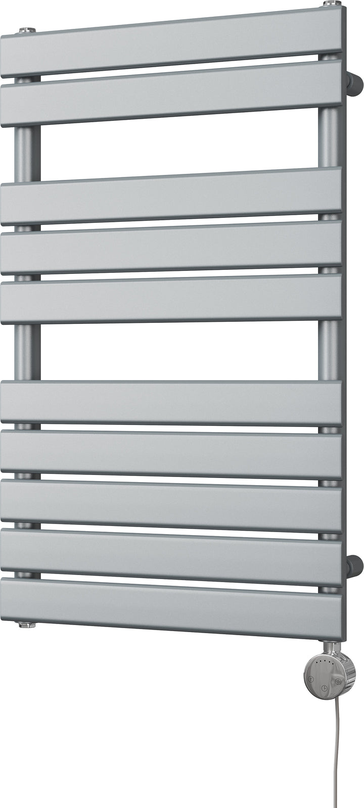 Typhoon - Silver Electric Towel Rail H816mm x W500mm 300w Thermostatic