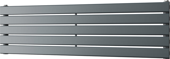 Typhoon Axis - Anthracite Horizontal Radiator H340mm x W1200mm Single Panel