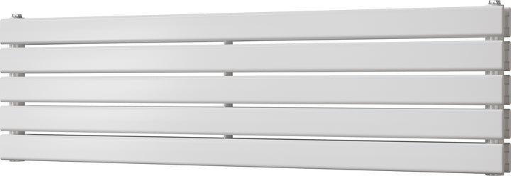 Typhoon Axis - White Horizontal Radiator H340mm x W1200mm Double Panel