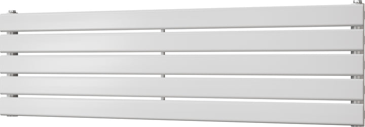 Typhoon Axis - White Horizontal Radiator H340mm x W1200mm Single Panel