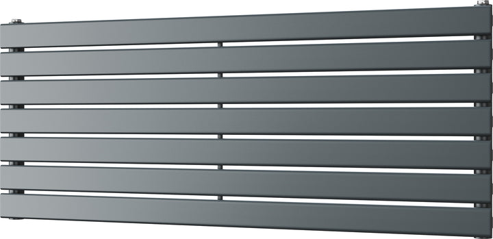 Typhoon Axis - Anthracite Horizontal Radiator H476mm x W1200mm Single Panel