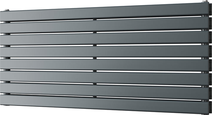 Typhoon Axis - Anthracite Horizontal Radiator H544mm x W1200mm Double Panel