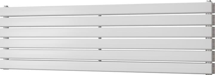 Typhoon Axis - White Horizontal Radiator H408mm x W1400mm Double Panel